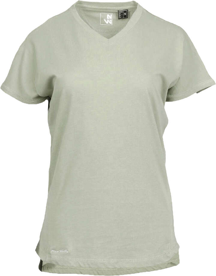 NW NINE WORTHS Damen Kurzarm Arbeits-T-Shirt Blair
